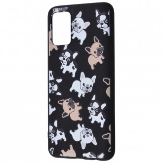 Силіконовий чохол бампер Wave Fancy для Samsung Galaxy A12 (2021) A125 Pug Black. Київ. фото 1 Силіконовий чохол бампер Wave Fancy для Samsung Galaxy A12 (2021) A125 Pug Black. Київ. фото 1