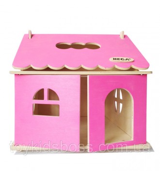 Дом для любимой куклы.
 
Сборный деревянный кукольный домик - это огромный прост. . фото 2