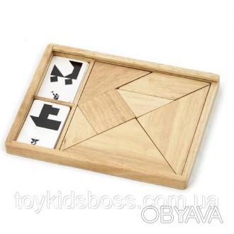 Этот набор выполнен из высококачественной древесины и упакован в деревянную коро. . фото 1