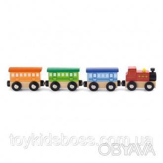 Замечательный комплект аксессуаров к железной дороге Viga Toys 56304 порадует ма. . фото 1