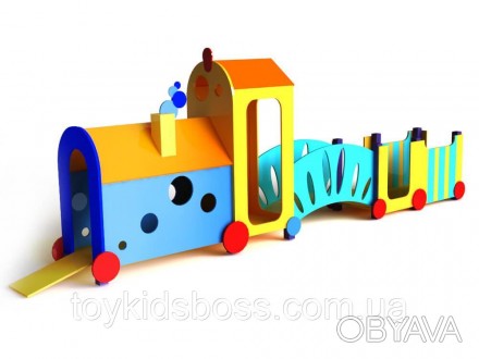 Елемент дитячого обладнання для дитячих майданчиків. Класична лінія дитячих майд. . фото 1