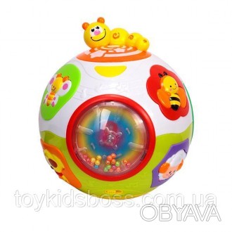 Іграшка Щасливий м'ячик зі світловими і звуковими ефектами додасть дитині позити. . фото 1