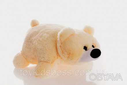 Фабрика іграшок «Аліна» зробила для Вас ведмедя подушку-іграшку персикового коль. . фото 1