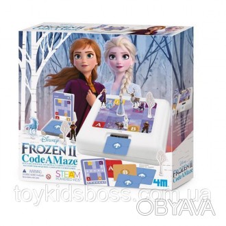 Набір для навчання дітей програмуванню 4M Disney Frozen 2 Холодне серце 2 – перш. . фото 1
