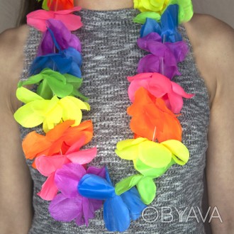 Без гавайских гирлянд из цветов веселая тематическая вечеринка в гавайском стиле. . фото 1