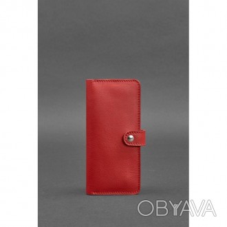 
Шкіряне портмоне в червоному кольорі стане відмінним доповненням жіночого образ. . фото 1