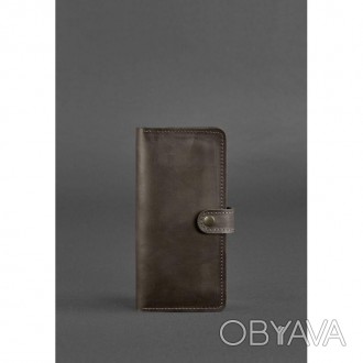 Красивий і стильний гаманець ручної роботи порадує якістю, продуманим функціонал. . фото 1