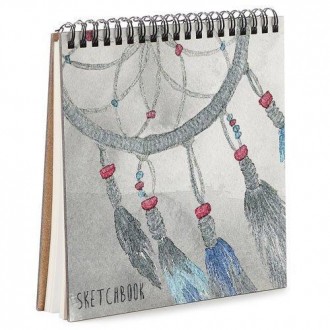 Блокнот Sketchbook Dream catcher квадратный 16,7х18 см (BDK_17A013). Черновцы. фото 1 Блокнот Sketchbook Dream catcher квадратный 16,7х18 см (BDK_17A013). Черновцы. фото 1