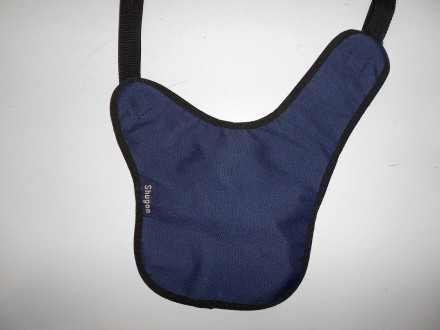 Качественная маленькая синяя сумка кошелек через плечо  Shugon 
Сумка плоская с. . фото 7