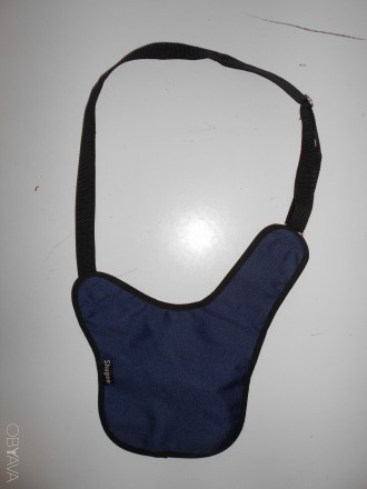 Качественная маленькая синяя сумка кошелек через плечо  Shugon 
Сумка плоская с. . фото 4