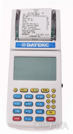 Касовий апарат Datecs МР-01
Малий за габаритами портативний касовий апарат. Date. . фото 1
