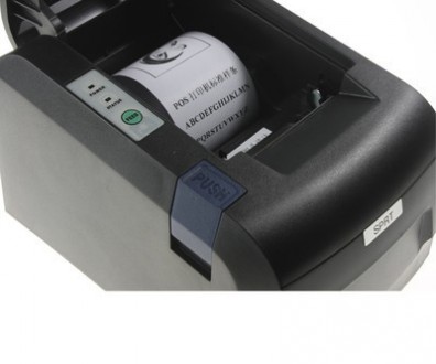 Чековый принтер SP-POS58IV - ширина ленты 58 мм.,с авто обрезкойчека, интерфейс . . фото 3