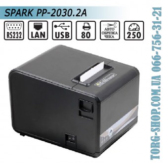 Чековый принтер SPARK PP 2030 
Чековый принтер SPARK PP 2030 - настольный термоп. . фото 2