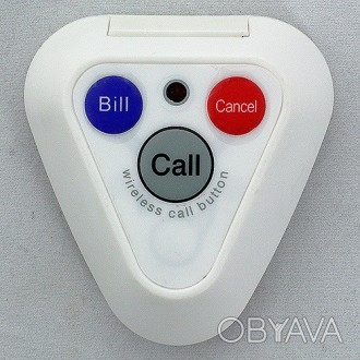 Кнопка виклику офіціанта і персоналу R-133 White RECS USA
Функціональні кнопки: . . фото 1