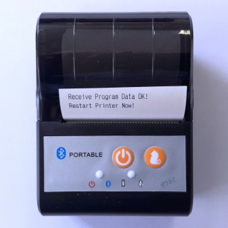 Портативный мобильный принтер TMP58A USB, Bluetooth 
Наличие двух интерфейсов - . . фото 3