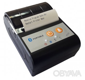 Портативный мобильный принтер TMP58A USB, Bluetooth 
Наличие двух интерфейсов - . . фото 1