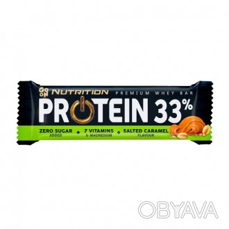  Протеиновый батончик Protein 33% Bar Chocolate без добавления сахара Протеиновы. . фото 1