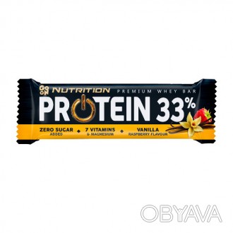  Протеиновый батончик Protein 33% Bar Chocolate без добавления сахара Протеиновы. . фото 1