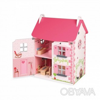 Ляльковий будиночок Janod (Жанод) з меблями стане виконанням мрії будь-якої дівч. . фото 1