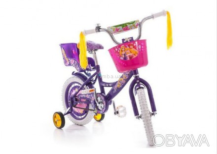 Детский велосипед Принцесса станет отличным подарком для маленьких принцесс. Диз. . фото 1