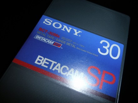 Видеокассета Sony BCT-30MA формата Betacam SP
Более чем 25 лет аналоговый форма. . фото 7