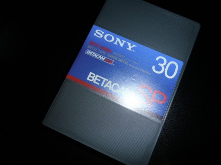 Видеокассета Sony BCT-30MA формата Betacam SP
Более чем 25 лет аналоговый форма. . фото 2