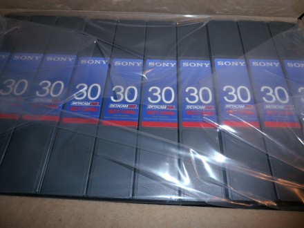 Видеокассета Sony BCT-30MA формата Betacam SP
Более чем 25 лет аналоговый форма. . фото 12