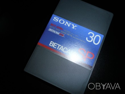 Видеокассета Sony BCT-30MA формата Betacam SP
Более чем 25 лет аналоговый форма. . фото 1