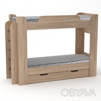 Кровать двухъярусная Твикс мебельной фабрики Компанит (Украина) уже заслужила вн. . фото 1