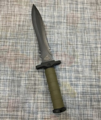 Нож с чехлом для охоты и рыбалки GERBFR 2318А (35см)
Общая длина, мм:350
Материа. . фото 3