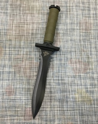 Нож с чехлом для охоты и рыбалки GERBFR 2318А (35см)
Общая длина, мм:350
Материа. . фото 6