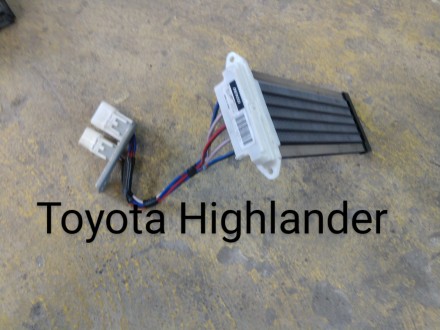 Радіатор електро печки Toyota Highlander 094800 0093. . фото 2