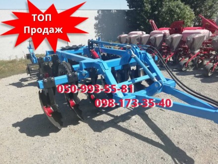Дисковые бороны навесные/прицепные БДФ/БДФП-2,4. Полтава. фото 1 Дисковые бороны навесные/прицепные БДФ/БДФП-2,4. Полтава. фото 1