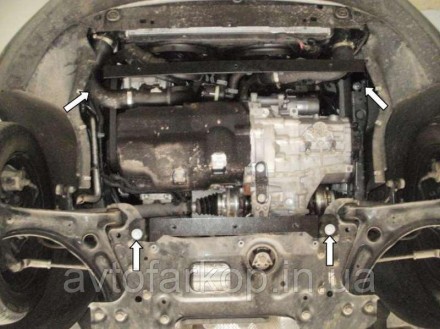 Защита двигателя, КПП, радиатор для автомобиля:
Skoda Octavia A5 WeBasto (2004-). . фото 4