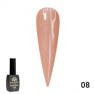Гель с шиммером Magic Extension Global Fashion №8 12 мл. Нікополь. фото 1