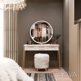 Туалетный столик с зеркалом подчеркнет стиль вашей спальни и будет полезен в исп. . фото 1