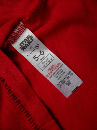 Красная футболка Штурмовик Звездные войны  принт –  пайетки перевертыши  S. . фото 9