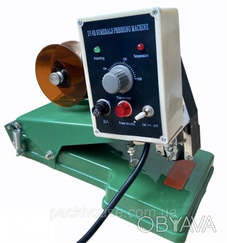 Термодатер DY-6, с ручным приводом, предназначен для нанесения даты производства. . фото 1