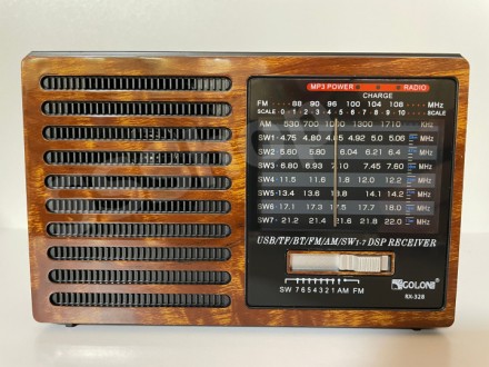 Радиоприёмник Golon RX-328
Радиоприемник Golon RX-328 компактный, мультидиапазон. . фото 2