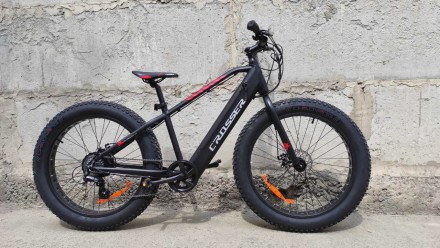 Электровелосипед Crosser E-Fat Bike AL 26" 350W (8S) 36V 13A
Топовая модель элек. . фото 2