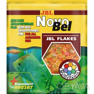 JBL NovoBel (ЖБЛ НовоБел).Основной корм в виде хлопьев для всех видов аквариумны. . фото 1