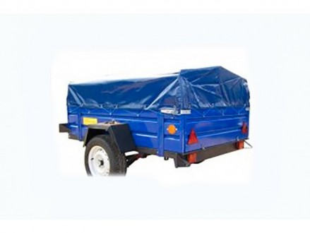 Тент на легковой прицеп БЗП- 5 1,90 х 1,30 ПВХ Еврофура. Барышевка. фото 1