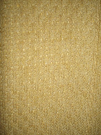 Пальто классического покроя горчичного цвета, комбинированная тканевая текстура.. . фото 8