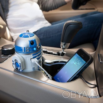 Автомобильное USB-зарядное устройство R2-D2.
Это не просто автомобильная зарядк. . фото 1