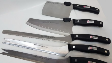 Описание:
Функционал:
Набор ножей Miracle Blade – это высококачественная линия н. . фото 6