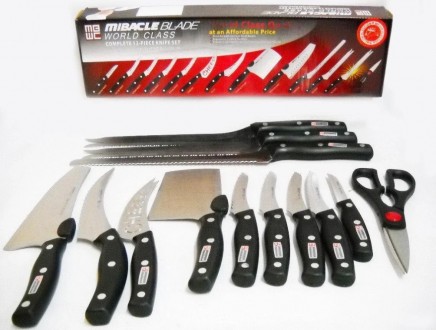 Описание:
Функционал:
Набор ножей Miracle Blade – это высококачественная линия н. . фото 2