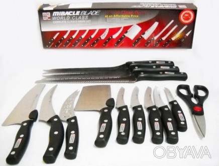 Описание:
Функционал:
Набор ножей Miracle Blade – это высококачественная линия н. . фото 1