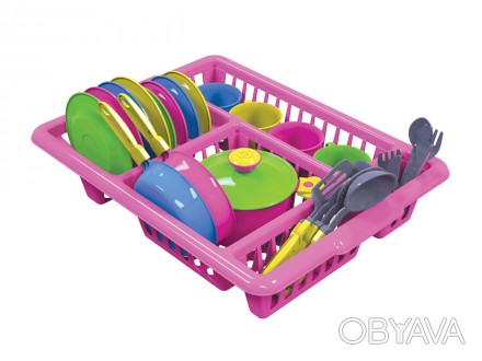 Кухонный игрушечный набор подойдет всем девочкам, которые любят имитировать приг. . фото 1