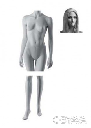 Манекен женский R/W1/A3/FL5 реалистично продемонстрирует одежду вашего магазина.. . фото 1
