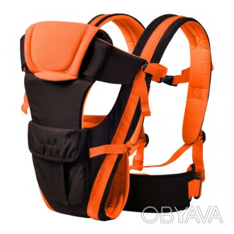 Слинг рюкзак кенгуру  SUNROZ BP-14 Baby Carrier для переноски малышей в возрасте. . фото 1